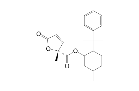 5-Methyl-2-(1-methyl-1-phenylethyl)cyclohexyl 2,5-Dihydro-2-methyl-5-oxofuran-2-carboxylate