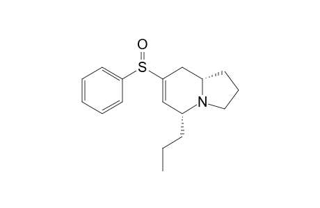 (-)-(5R,8aS)-7-(Phenylsulfinyl)-5-propyl-1,2,3,5,8,8ahexahydroindolizine