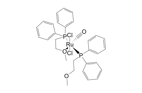 CARBONYL-TRANS-DICHLORO-TRANS-BIS-[(2-METHOXYETHYL)-DIPHENYLPHOSPHANE-O,P]-RUTHENIUM-(2)