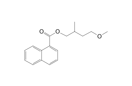 1-Naphthoic acid, 4-methoxy-2-methylbutyl ester