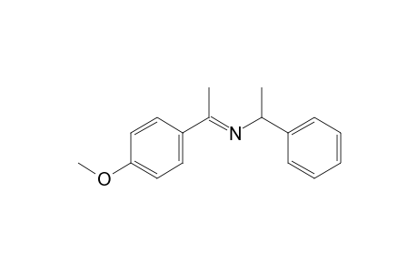 N-[1-(4-Methoxyphenyl)ethylidene]-N-(1-phenylethyl)amine