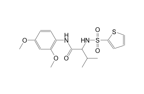 N-(2,4-dimethoxyphenyl)-3-methyl-2-[(2-thienylsulfonyl)amino]butanamide