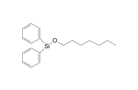 1-Diphenylsilyloxyheptane