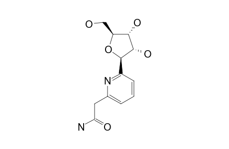 2-CARBAMOYLMETHYL-6-BETA-D-RIBOFURANOSYL-PYRIDINE