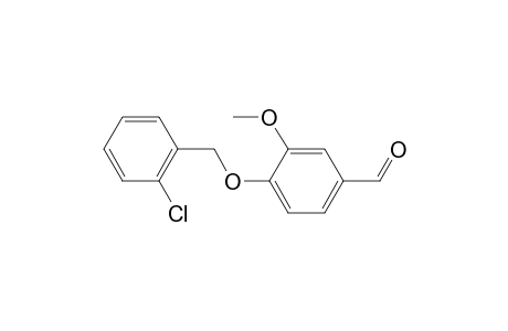 Benzaldehyde, 4-[(2-chlorophenyl)methoxy]-3-methoxy-
