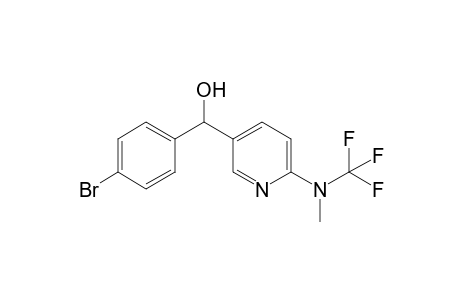 (4-Bromophenyl){6-[methyl(trifluoromethyl)amino]-3-pyridyl}methanol