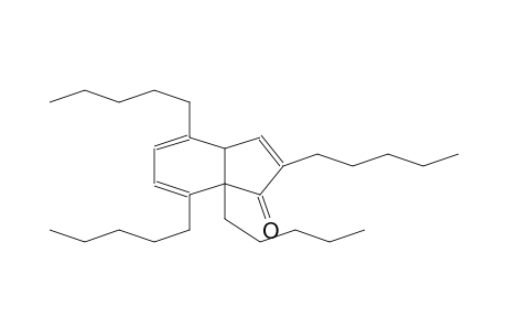 1H-Inden-1-one, 3a,7a-dihydro-2,4,7,7a-tetrapentyl-