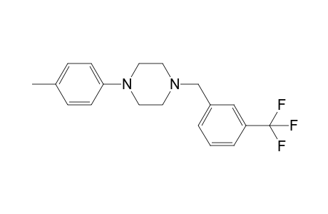 1-(3-Trifluoromethylbenzyl)-4-(4-methylphenyl)piperazine