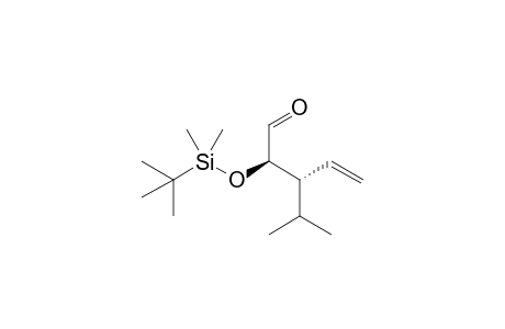 (2R,3S)-2-tert-Butyldimethylsiloxy-3-isopropylpent-4-enal