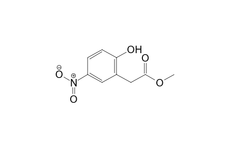 2-Hydroxy-5-nitrophenylacetic acid methyl ester