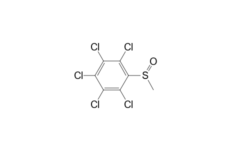 1,2,3,4,5-Pentachloro-6-(methylsulfinyl)benzene