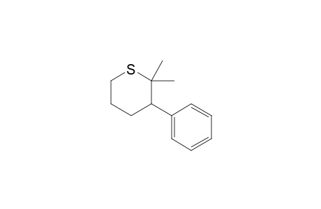 2,2-Dimethyl-3-phenyltetrahydro-2H-thiopyran