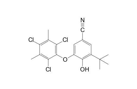 3-tert-butyl-4-hydroxy-5-[(2,4,6-trichloro-3,5-xylyl)oxy]benzonitrile