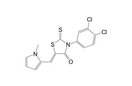 (5Z)-3-(3,4-dichlorophenyl)-5-[(1-methyl-1H-pyrrol-2-yl)methylene]-2-thioxo-1,3-thiazolidin-4-one