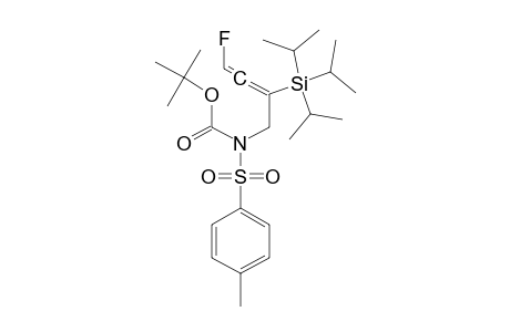 N-TERT.-BUTOXYCARBONYL-N-PARA-TOLUENESULFONYL-(4-FLUORO-2-TRIISOPROPYLSILYL-1,2-BUTADIENYL)-AMINE
