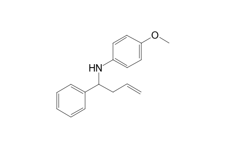 4-Methoxy-N-(1-phenylbut-3-enyl)aniline