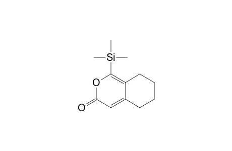 3H-2-Benzopyran-3-one, 5,6,7,8-tetrahydro-1-(trimethylsilyl)-