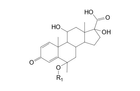 Methylprednisolone-M (20'HOOC-6'-HO-glucuronide) MS2