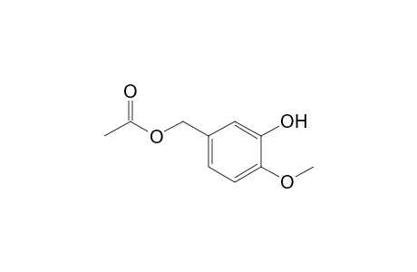 (3-hydroxy-4-methoxy-phenyl)methyl acetate