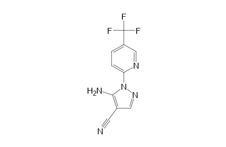 1H-Pyrazole-4-carbonitrile, 5-amino-1-[5-(trifluoromethyl)-2-pyridinyl]-