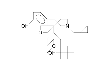 N-Cyclopropylmethyl-7a-[1-(S)-hydroxy-1,2,2-trimethyl-propyl]-6,14-endo-ethano-6,7,8,14-tetrahydro-nororipavine