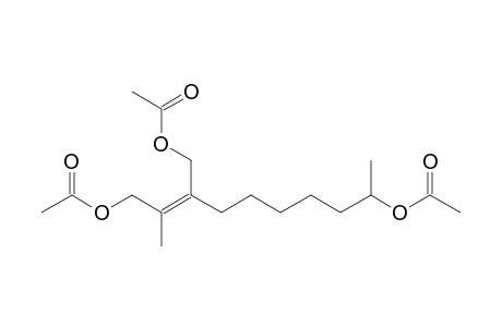 1,9-Diacetoxy-3-(acetoxymethyl)-2-methyldec-2-ene