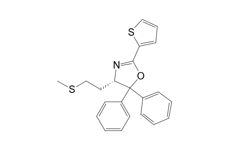 (4S)-4-(2-methylsulfanylethyl)-5,5-diphenyl-2-(2-thienyl)-4H-oxazole