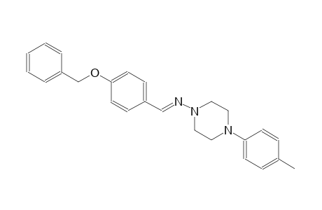 1-piperazinamine, 4-(4-methylphenyl)-N-[(E)-[4-(phenylmethoxy)phenyl]methylidene]-
