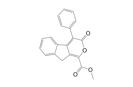 METHYL-3,9-DIHYDRO-3-OXO-4-PHENYLINDENO-[2,1-C]-PYRAN-1-CARBOXYLATE