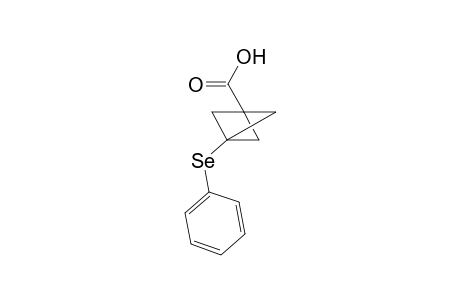 3-(Phenylseleno)-1-bicyclo[1.1.1]pentanecarboxylic acid