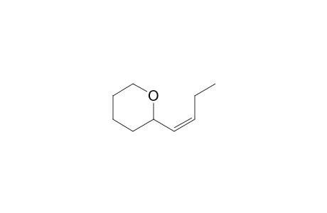 2H-Pyran, 2-(1-butenyl)tetrahydro-, (E)-