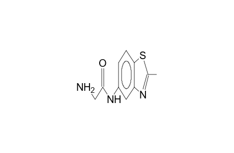 2-methyl-5-aminoacetamidobenzothiazole