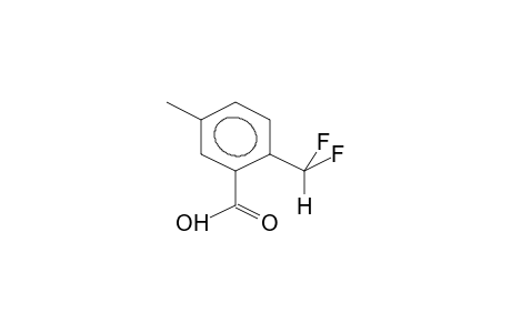2-DIFLUOROMETHYL-5-METHYLBENZOIC ACID