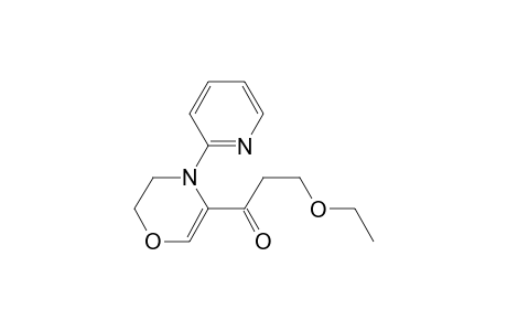 3-ethoxy-1-(4-pyridin-2-yl-2,3-dihydro-1,4-oxazin-5-yl)propan-1-one
