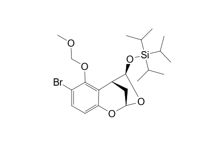 (exo)-[7-Bromo-2,5-methano-6-(methoxymethoxy)-1,3-benzodioxepan-4-yloxy]-tris(1'-methylethyl)silane