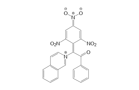 1-[alpha-(2,6-DINITRO-4-aci-NITRO-2,5-CYCLOHEXADIEN-1-YLIDENE)PHENACYL]ISOQUINOLINIUM HYDROXIDE, INNER SALT