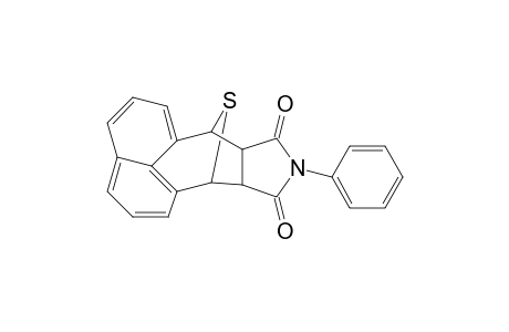 7,11-epithio-7H-naphtho[1',8':4,5,6]cyclohepta[1,2-c]pyrrole-8,10(7aH,9H)-dione, 10a,11-dihydro-9-phenyl-