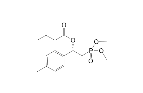 Dimethyl-(S)-2-butryloxy-2-(4-methylphenyl)-ethanephosphonate