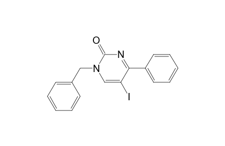 1-benzyl-5-iodo-4-phenylpyrimidin-2(1H)-one