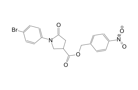 3-pyrrolidinecarboxylic acid, 1-(4-bromophenyl)-5-oxo-, (4-nitrophenyl)methyl ester