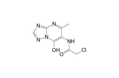 2-chloro-N-(7-hydroxy-5-methyl[1,2,4]triazolo[1,5-a]pyrimidin-6-yl)acetamide