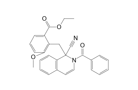 Ethyl 2-[(2'-benzoyl-1'-cyano-1',2'-dihydroisoquinolin-1'-yl)methyl]-3-methoxybenzoate