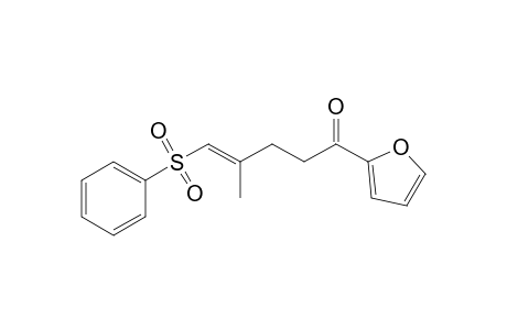 (E)-[3-(2-Furanyl)-3-oxopropyl]-1-propenyl phenyl sulfone