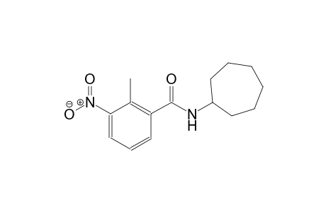 N-cycloheptyl-2-methyl-3-nitrobenzamide