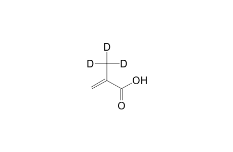 (Z)-2-methyl(3-D)propenoic acid, (E)-2-methyl(3-D)propenoic acid, and 2-methyl(3-D)propanoic acid (43:2:55 mixture)