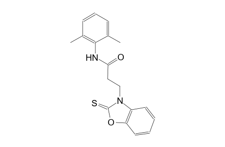 3-benzoxazolepropanamide, N-(2,6-dimethylphenyl)-2,3-dihydro-2-thioxo-