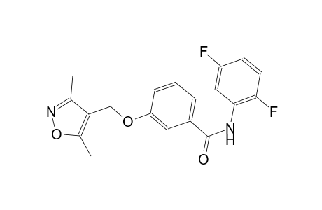 benzamide, N-(2,5-difluorophenyl)-3-[(3,5-dimethyl-4-isoxazolyl)methoxy]-