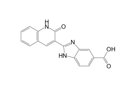 2-(1,2-Dihydro-2-oxoquinolin-3-yl)-1H-benzo[d]imidazole-5-carboxylic acid