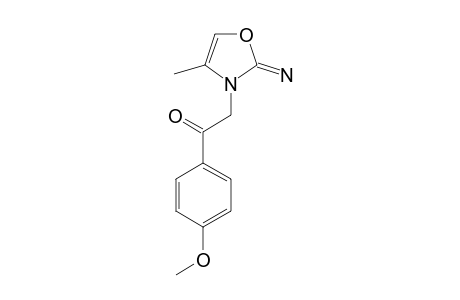 2-Imino-4-methyl-3-(4'-methoxyphenacyl)-2,3-dihydrooxazole