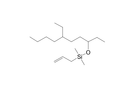 Allyl[(1,4-diethyloctyl)oxy]dimethylsilane